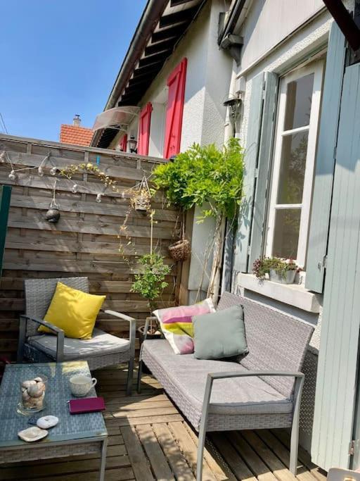 Charmante Maisonnette Proche Plage Et Commerces Blonville-sur-Mer Exterior foto
